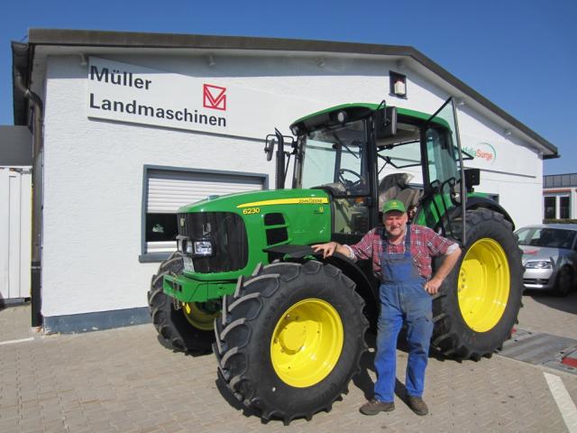 Neuer John Deere 6230 in Dillendorf