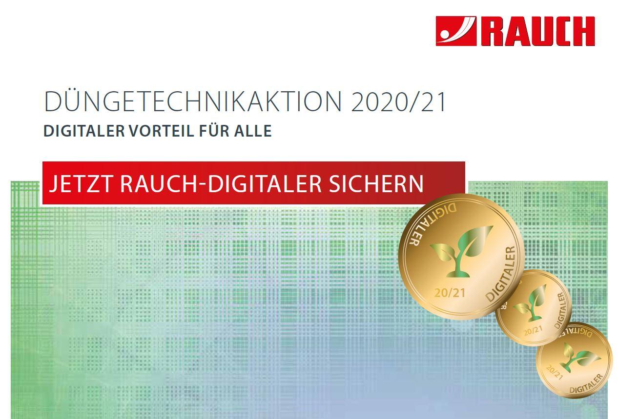 Rauch Düngestreueraktion 2020