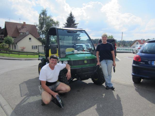 Ein neuer John Deere HPX 4x4 Gators für den Hulbenhof