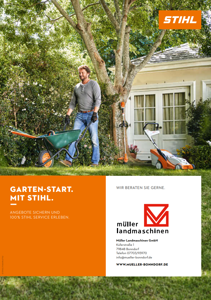 Garten-Start mit STIHL