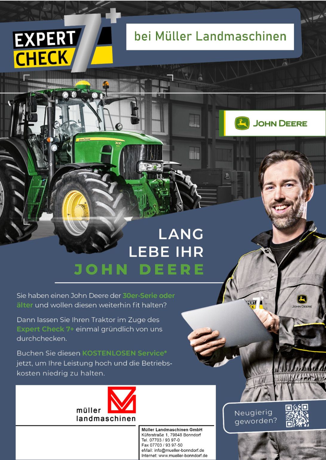 Lang lebe Ihr JOHN DEERE!